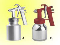 Low pressure air spray gun