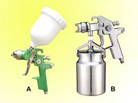 HVLP spray gun (Gravity & Suction)