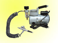 Airbrush & Mini. Compressor Kit