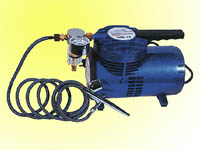 Air brush & mini.compressor kit