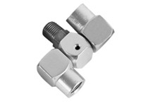 3-way swivel free connector