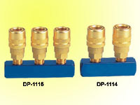 2-way 3-way MILTON quick coupler