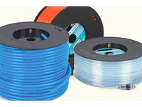 PU straight air hose with plastic reel