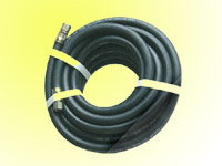 Rubber air hose with female connector