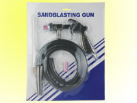 Sand blasting kit