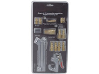 17pcs Pneumatic accessories kit